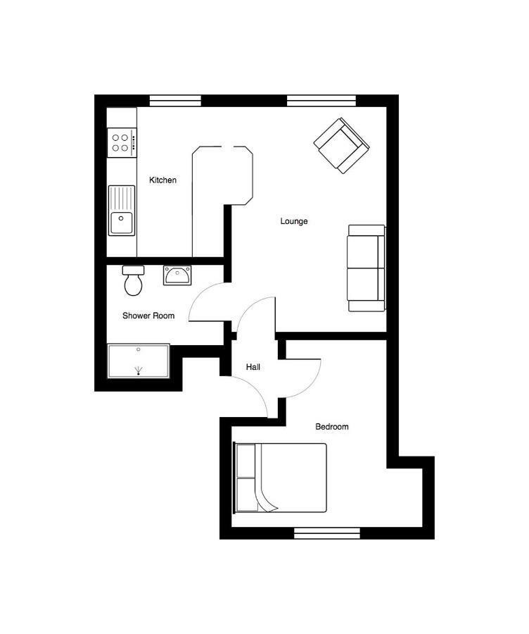 Fort Crescent - Margate Apartment Ngoại thất bức ảnh